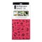Contemporary Home Living Set of 6 Pink Reversible Refrigerator Liners 24'
